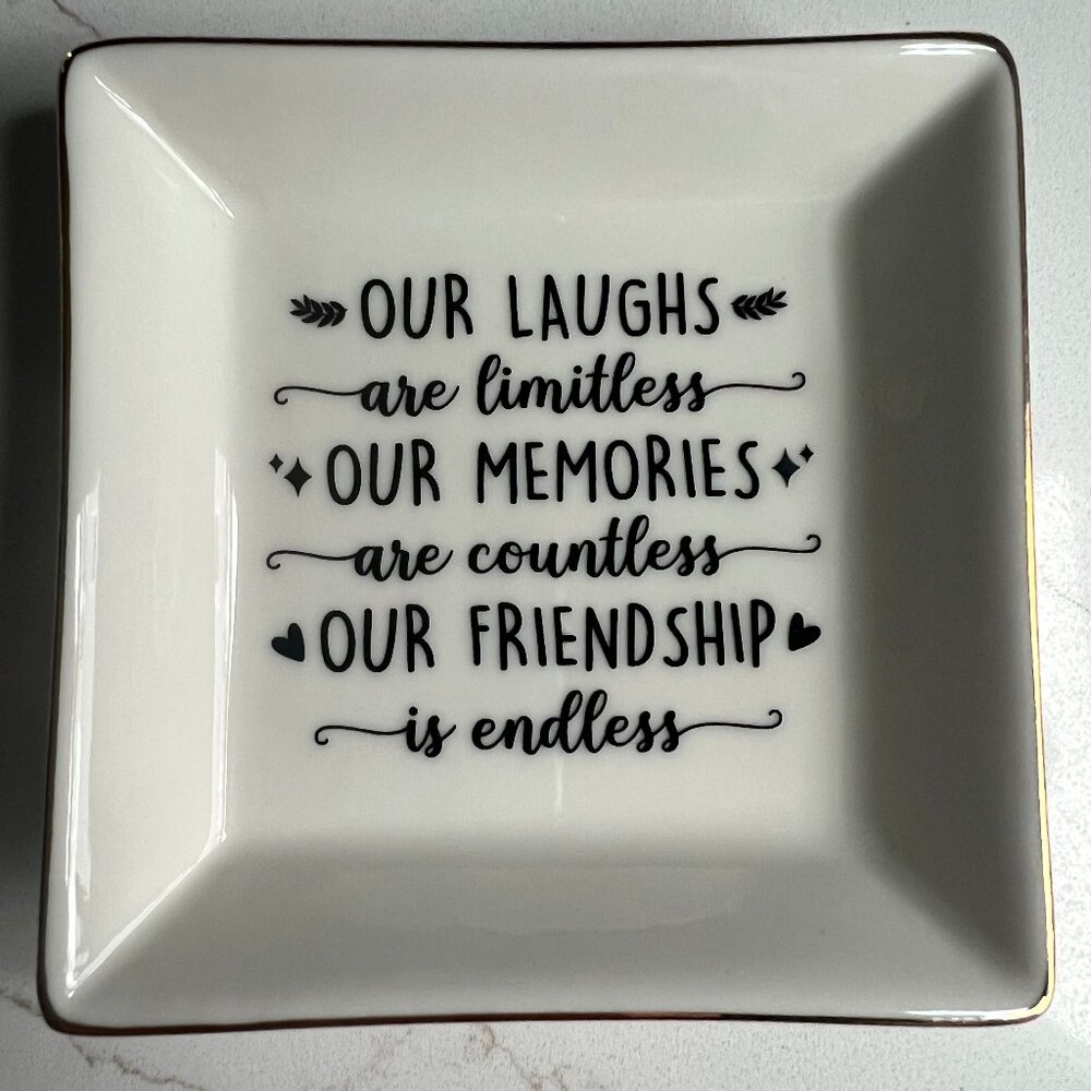 Ceramic Dish With Inspiration
